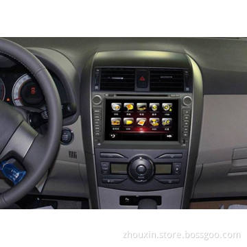 (TOYOTA COROLLA) 8" HD digital car DVD GPS player, with TV,radio, bluetooth